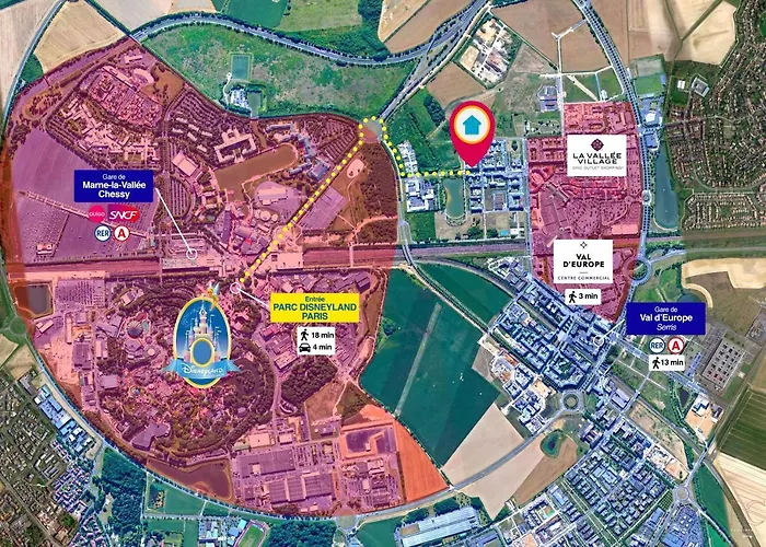 Disneyland-Paris, Studio 2 Pers, Wifi